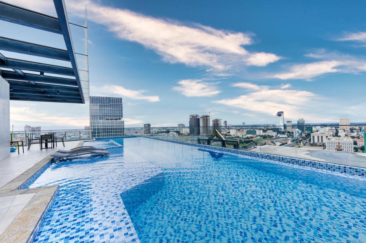 Luxcity Hotel & Apartment Phnompenh Exteriér fotografie