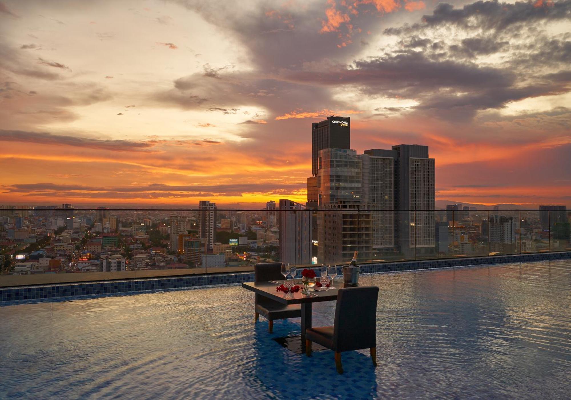 Luxcity Hotel & Apartment Phnompenh Exteriér fotografie