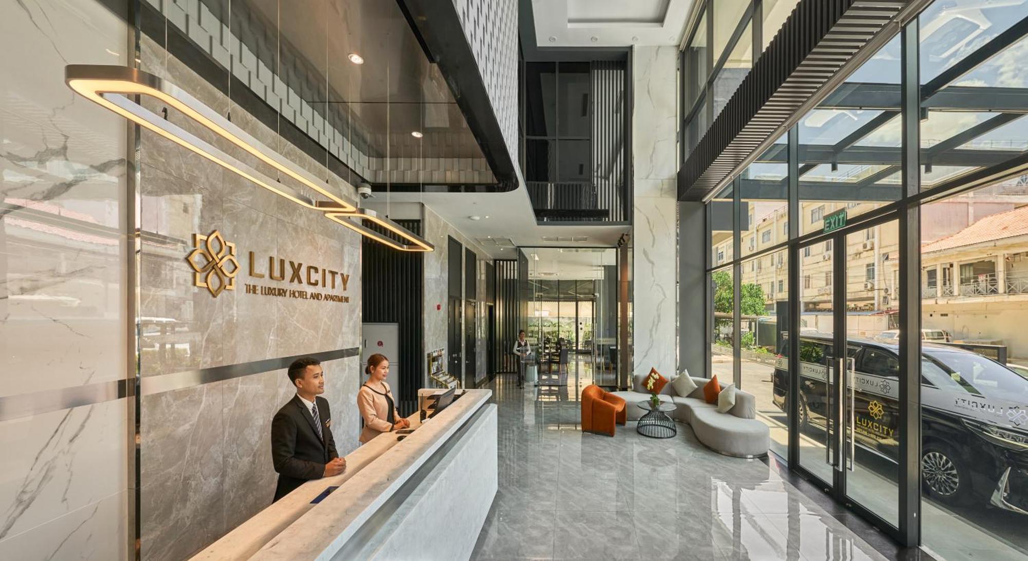 Luxcity Hotel & Apartment Phnompenh Exteriér fotografie