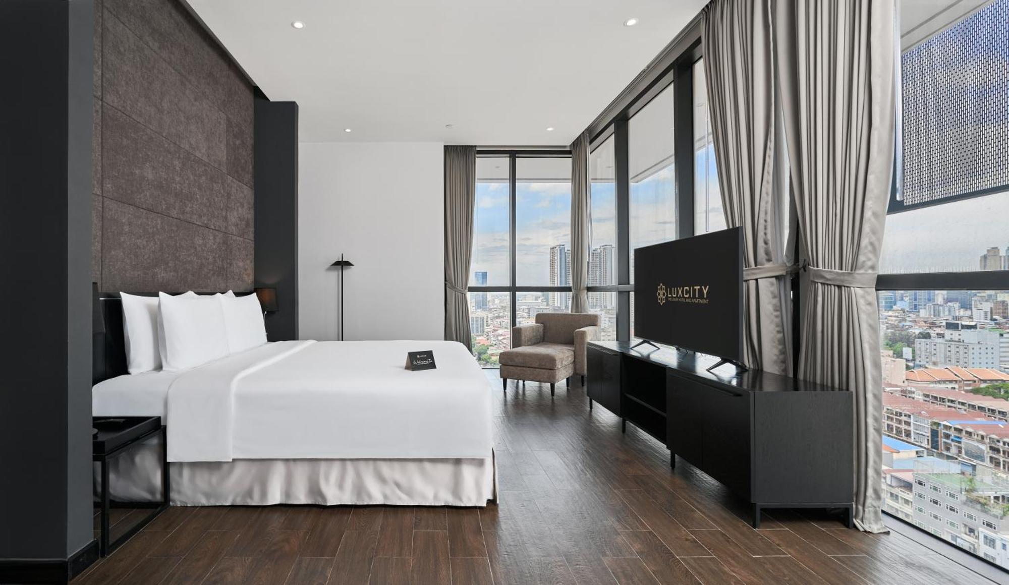 Luxcity Hotel & Apartment Phnompenh Exteriér fotografie